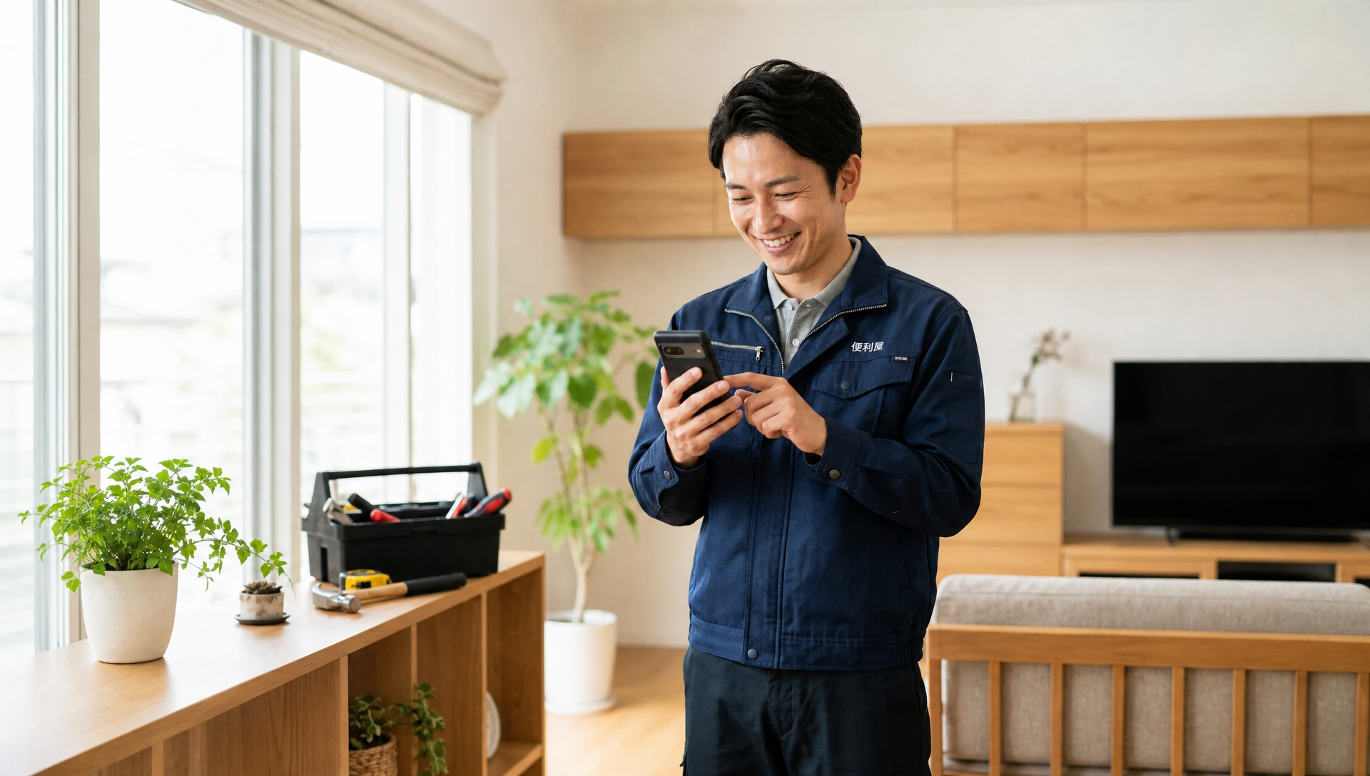 LINEでいつでも気軽にご相談、平日のやりとりもスムーズです